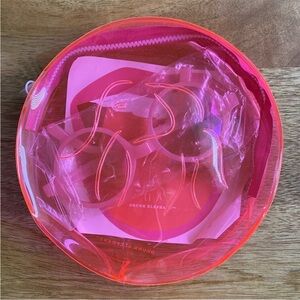 Drunk Elephant Neon Pink Cosmetic Pouch